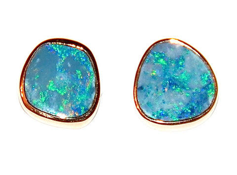 Plain Opal earring
