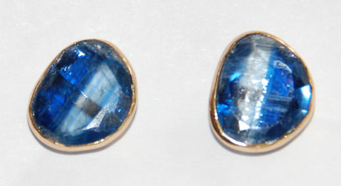 Kyanite unusual shape earring