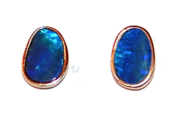 Plain Opal earring