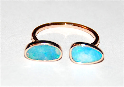 Plain Opal Ring